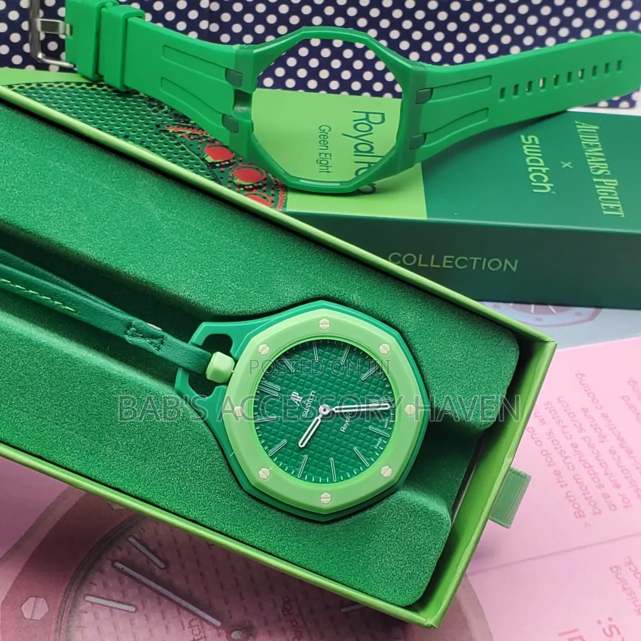 Audemars Piguet ×Swatch Unisex Rubber Strap Automatic