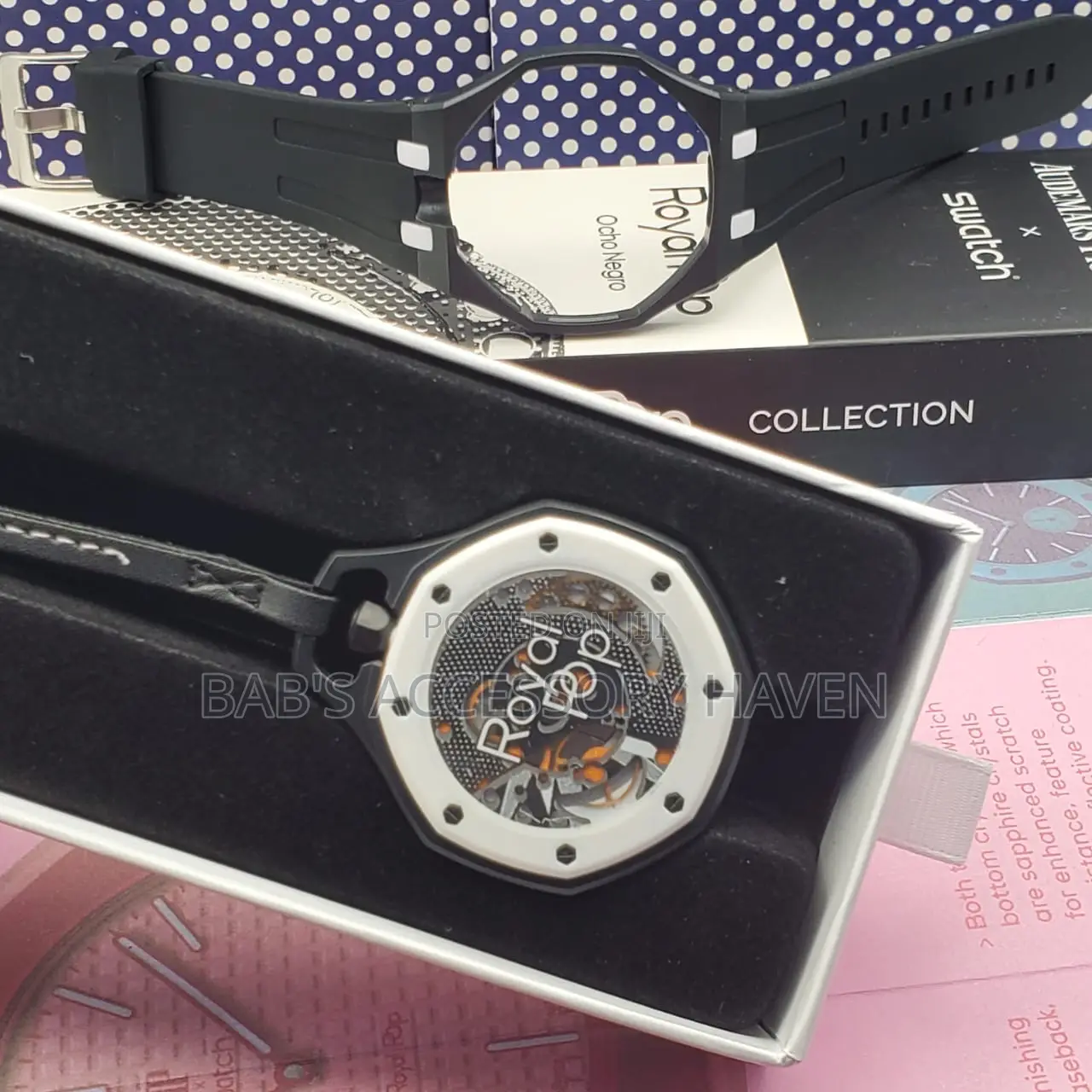 Audemars Piguet ×Swatch Unisex Rubber Strap Automatic