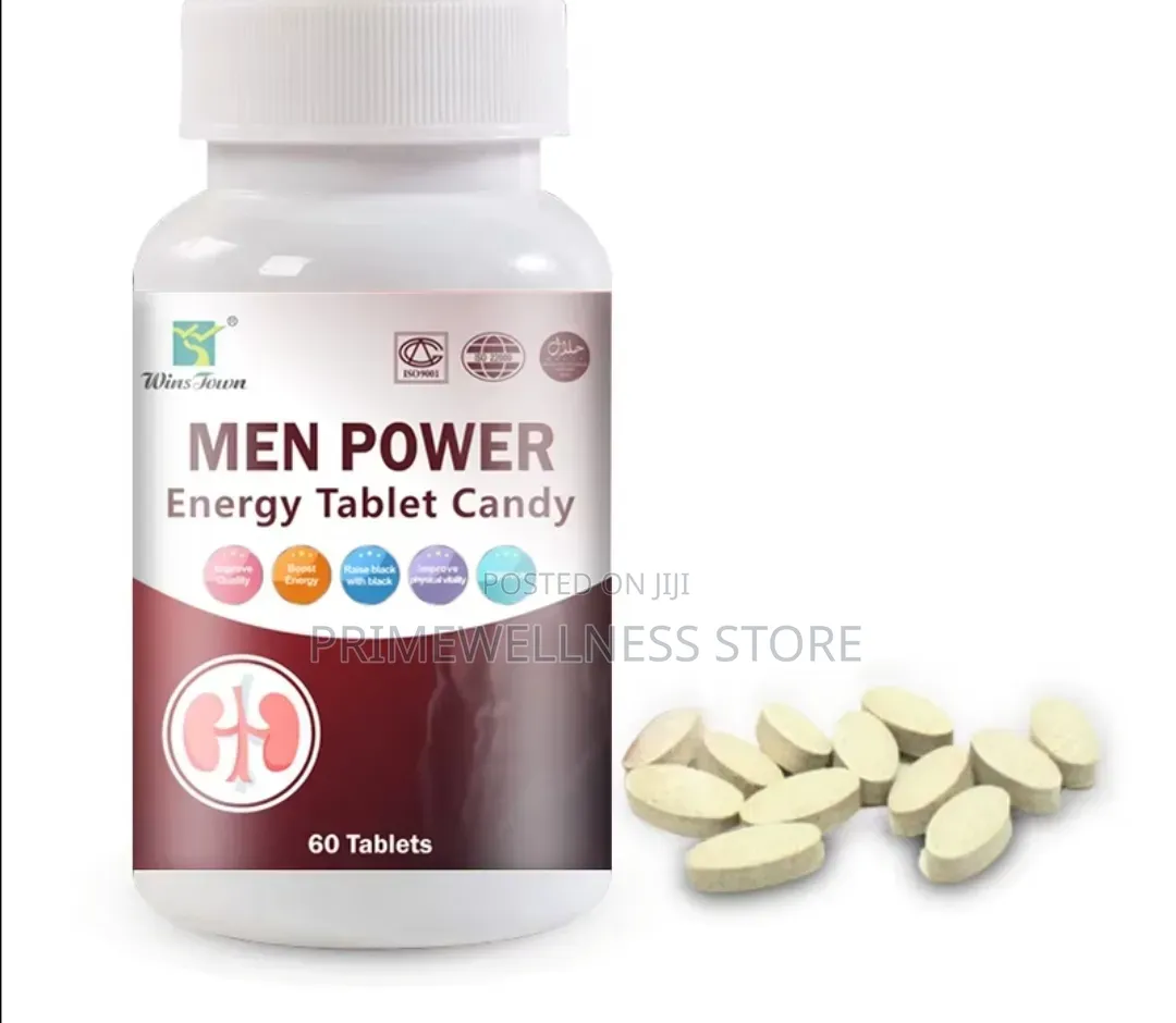 Wins Town Man Power Energy Tablets Candy