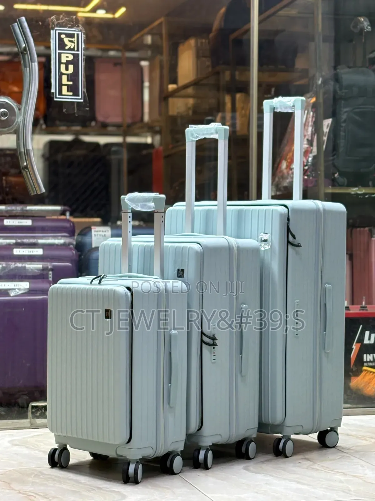 Abs/Polycarbonate Hard Case Trolley Set 360° Spinner Wheels Tsa Lock