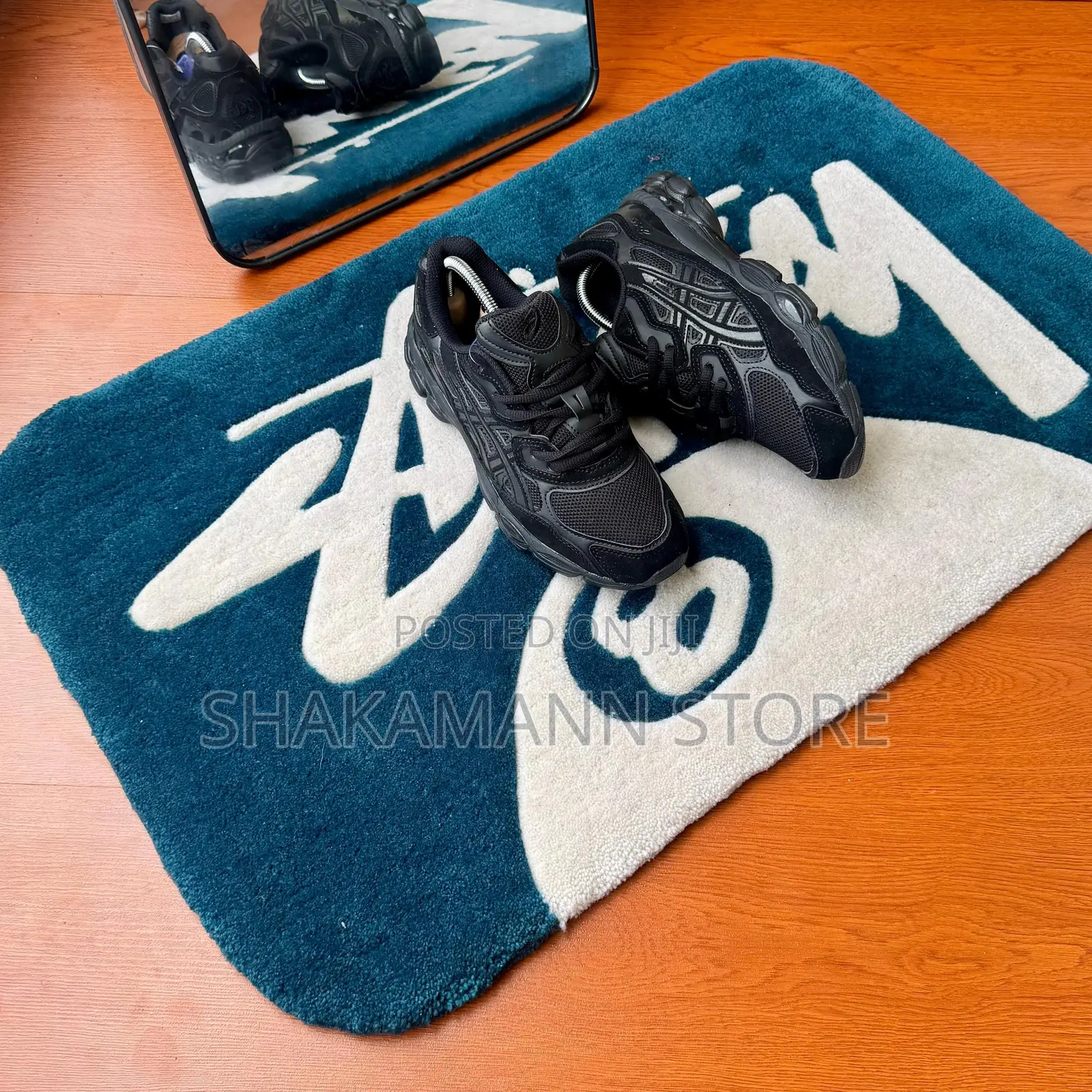 Original Asics Gel - Nyc “Triple Black” High Quality