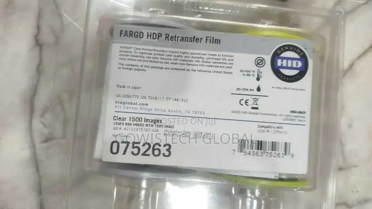 Hid Fargo Hdp6600 Retransfer Films