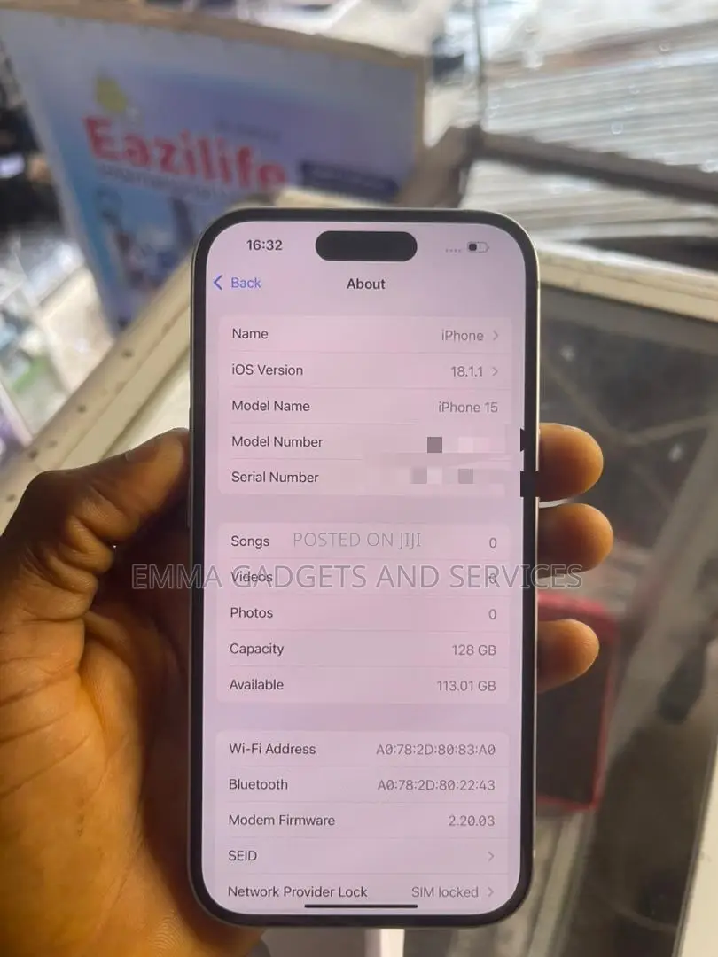 Apple iPhone 15 128 GB White