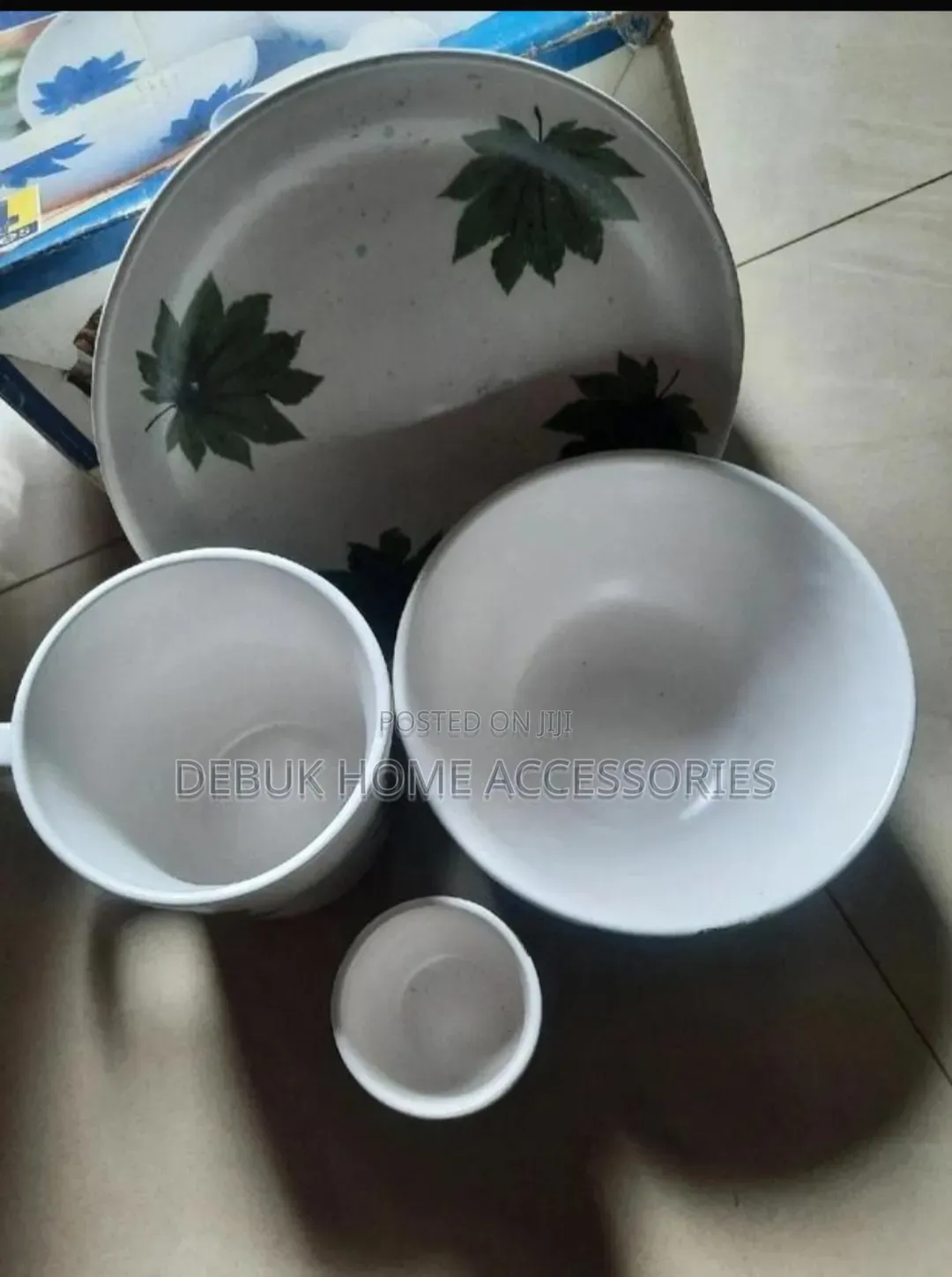 12 Pieces Ceramic Plates
