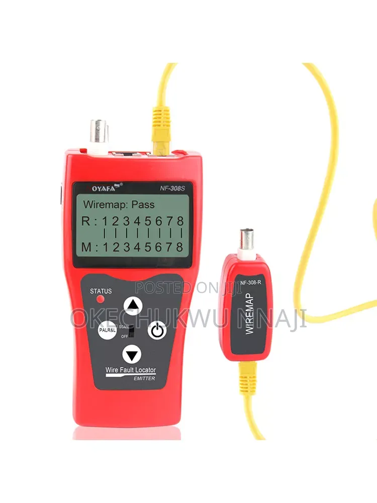 Wire Fault Locator, a Network/Telephone Wire/Coaxial Cable Tester