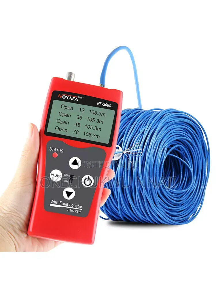 Wire Fault Locator, a Network/Telephone Wire/Coaxial Cable Tester