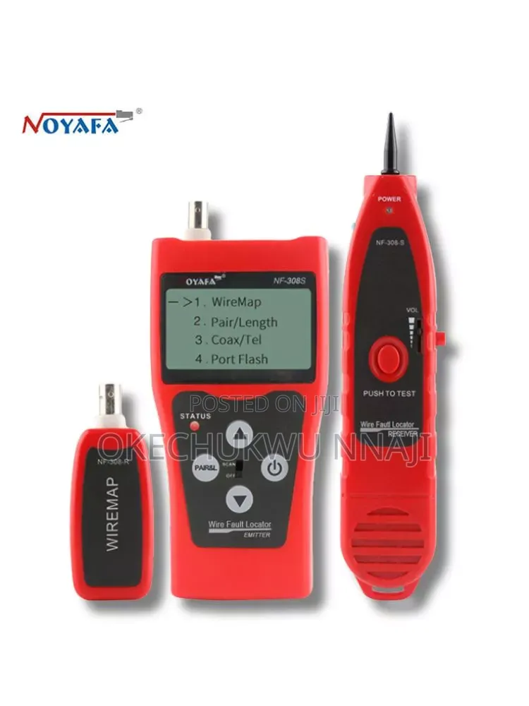 Wire Fault Locator, a Network/Telephone Wire/Coaxial Cable Tester