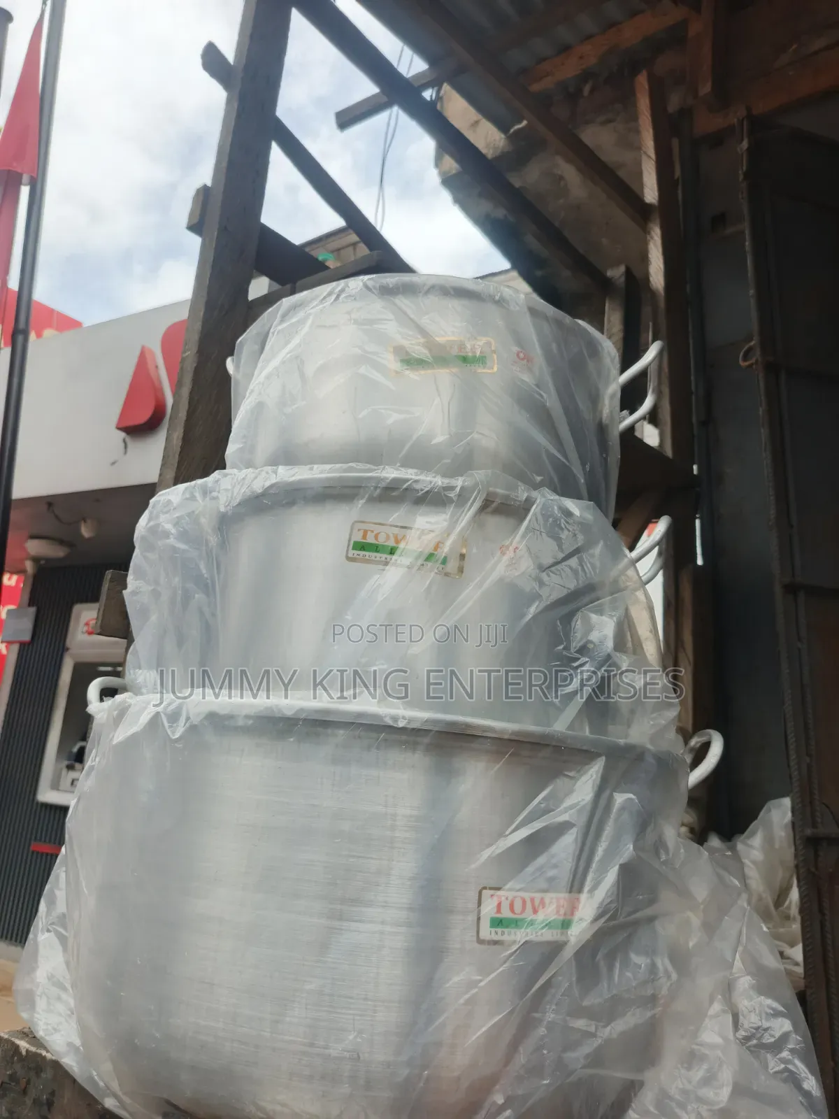 Original Aluminum Pot Set 0f 3