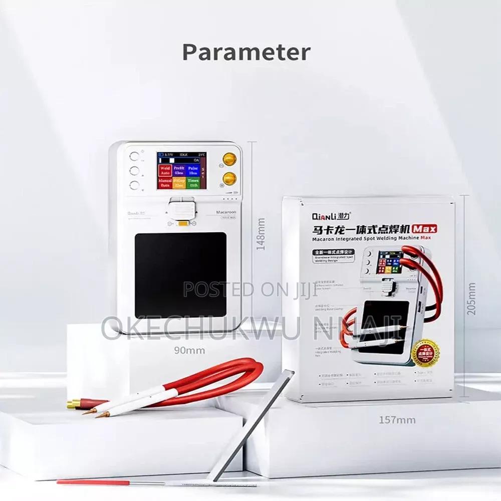 Max Portable Double Pulse Integrated Battery Spot Welding Machine