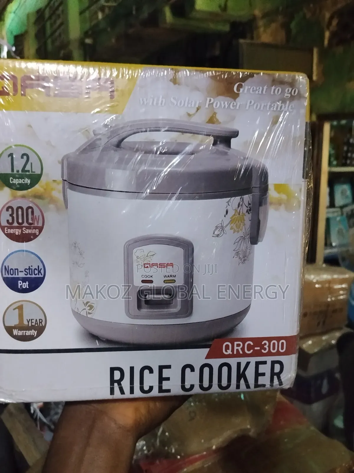 Brand New 1.2l Qasa Rice Cooker QRC-300