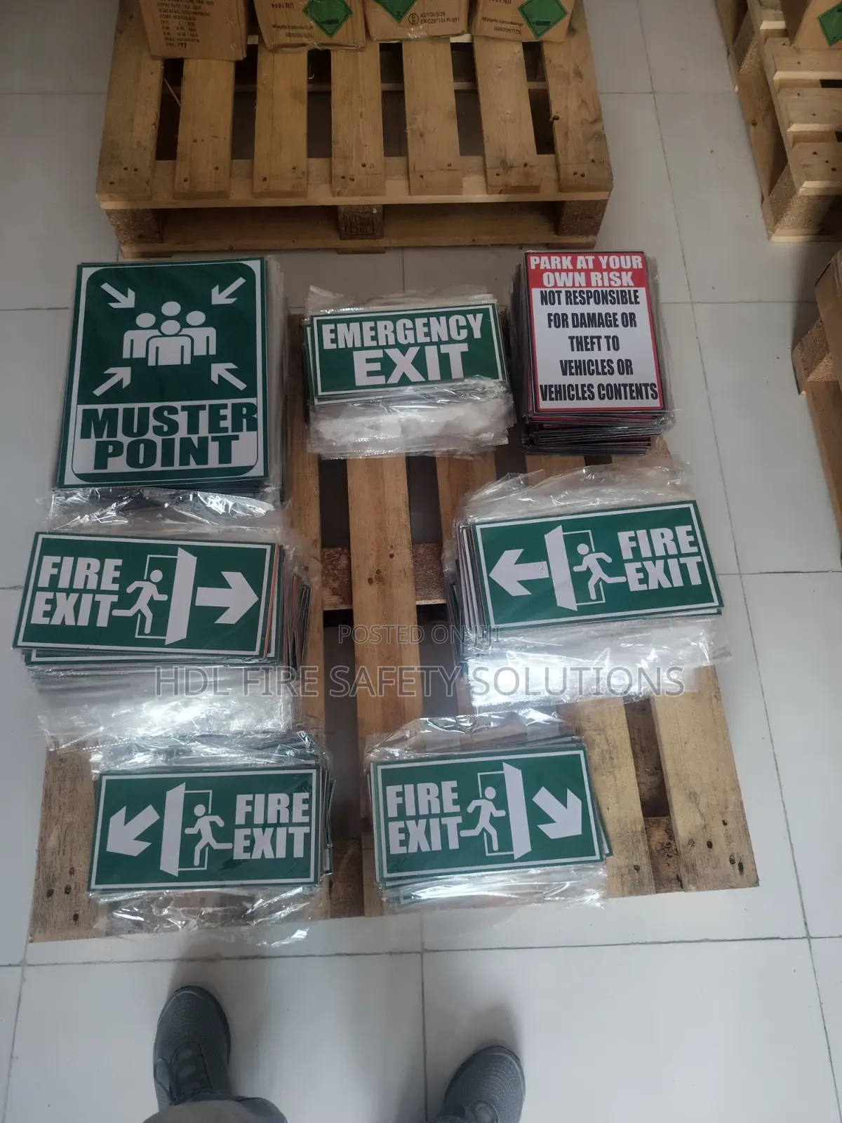Emergency Exit Sign
