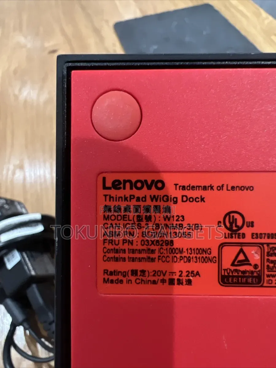 Lenovo Thinkpad Wigig Wireless Dock