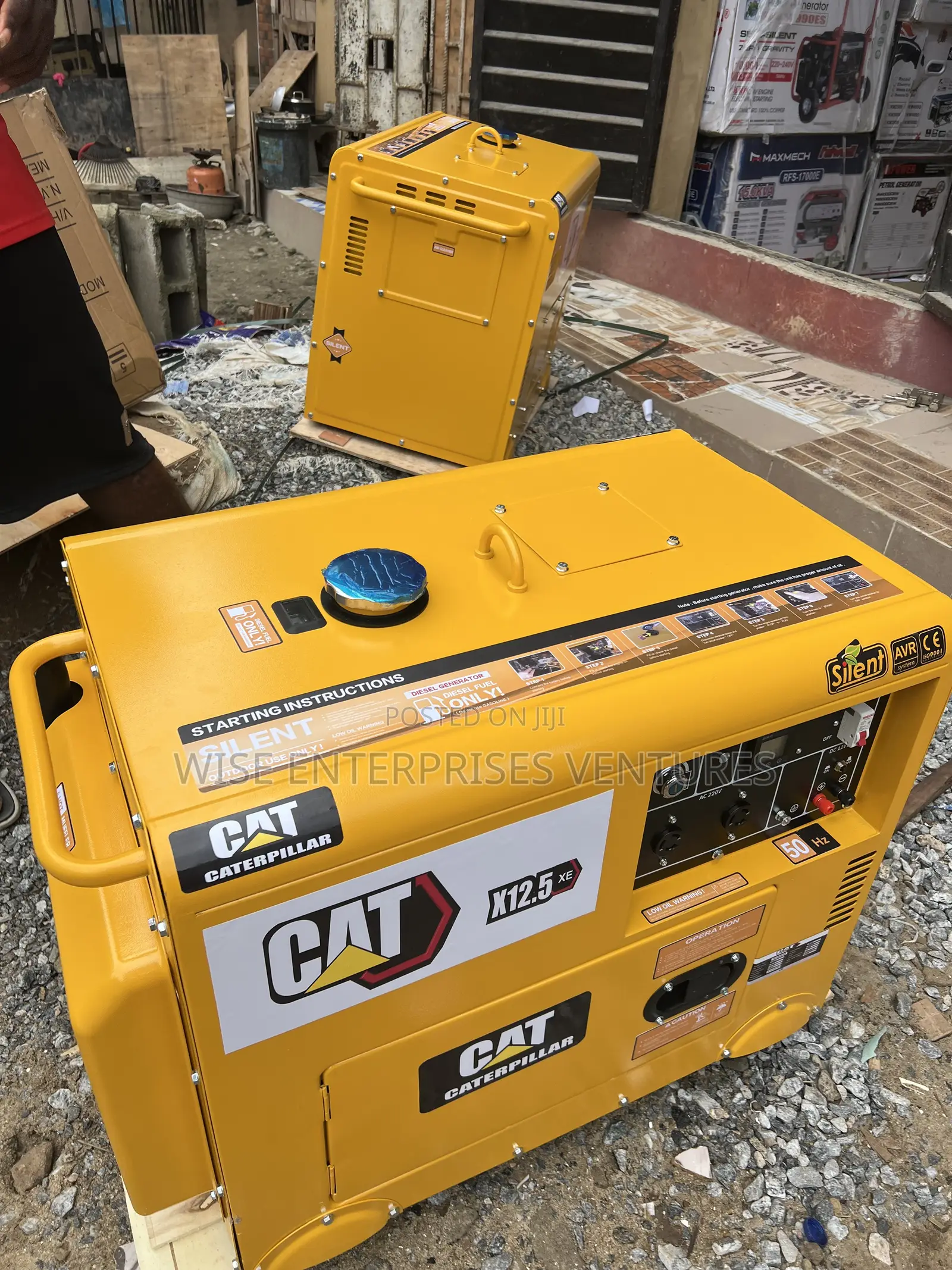 Cat X12.5xe Silent 12kva Soundproof Generator