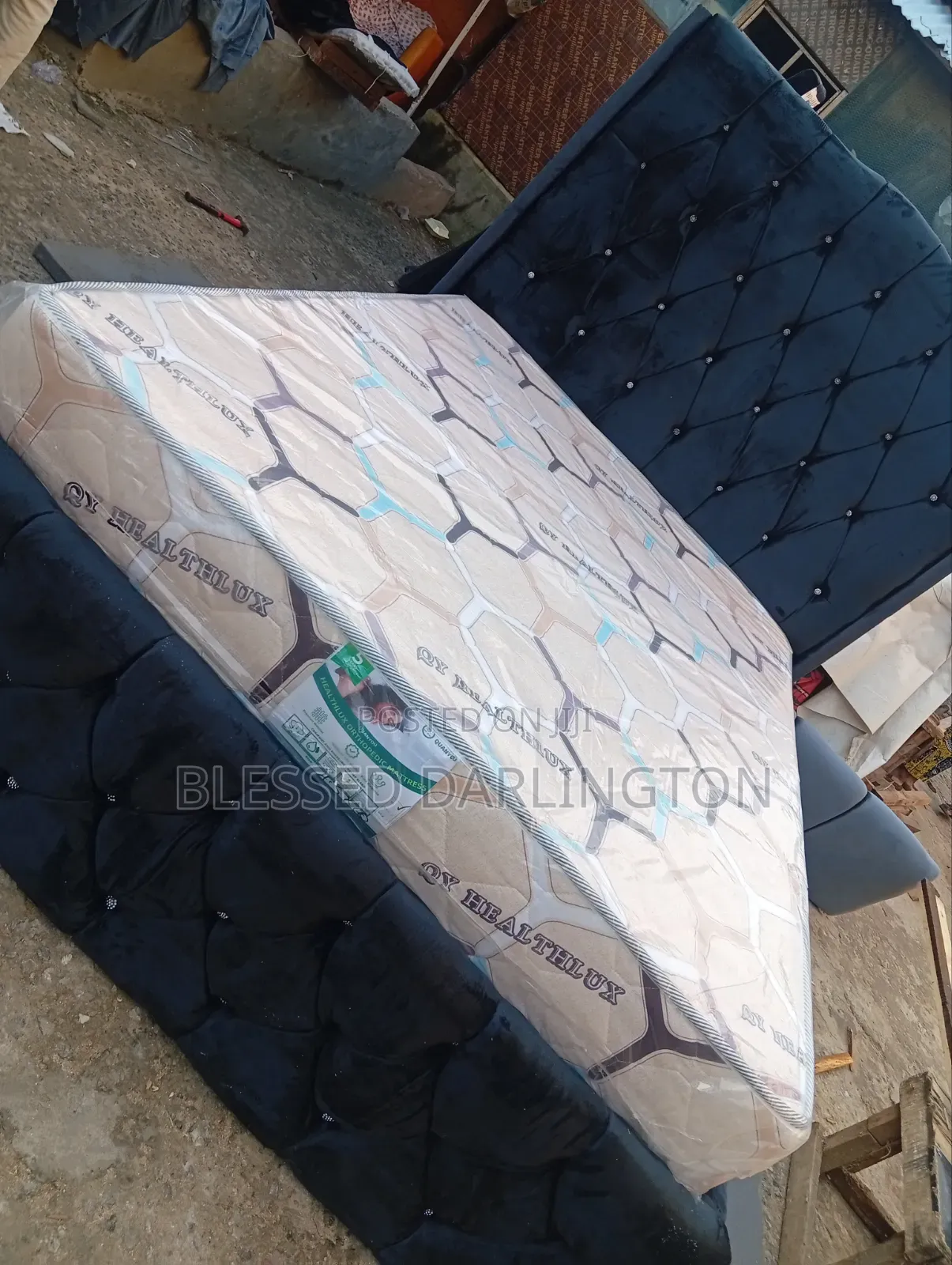 Amazing Queens Size Dark Grey Bed Frame