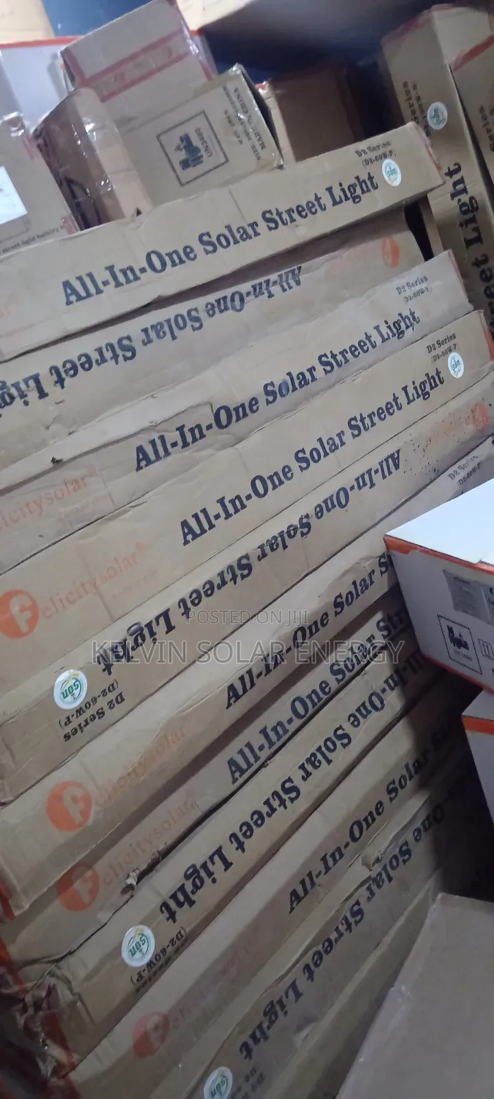 100watts All in One Solar Street Light