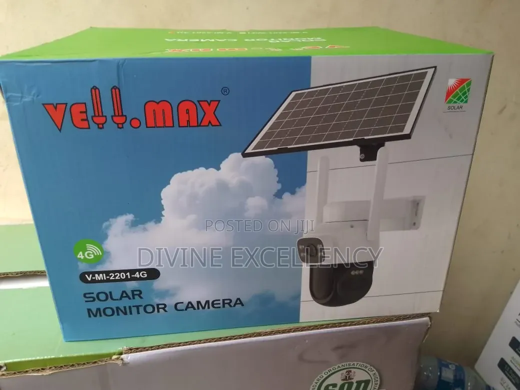 Vell Max 4g Solar CCTV Camera