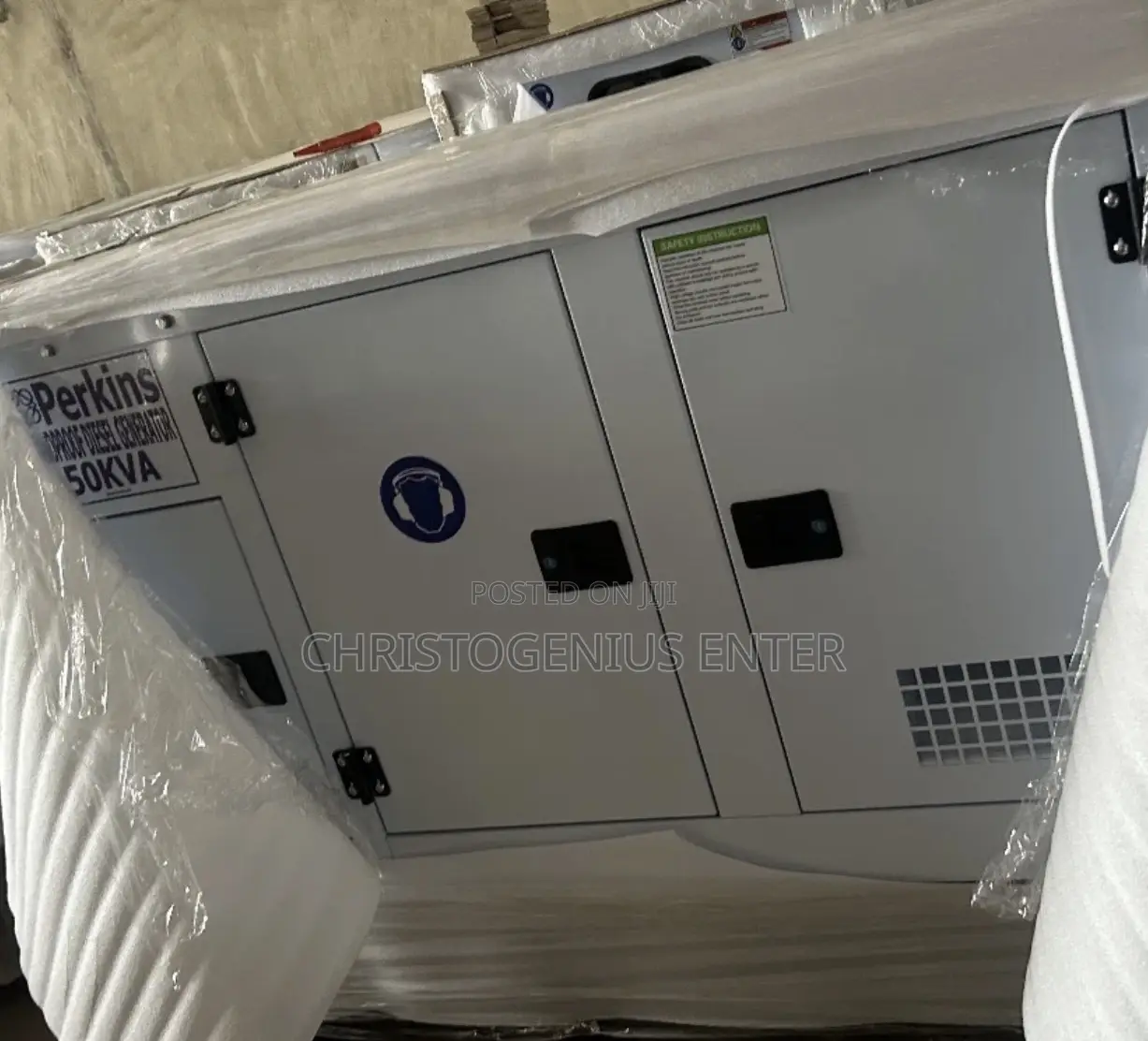 50kva Perkins Soundproof Diesel Generator Units