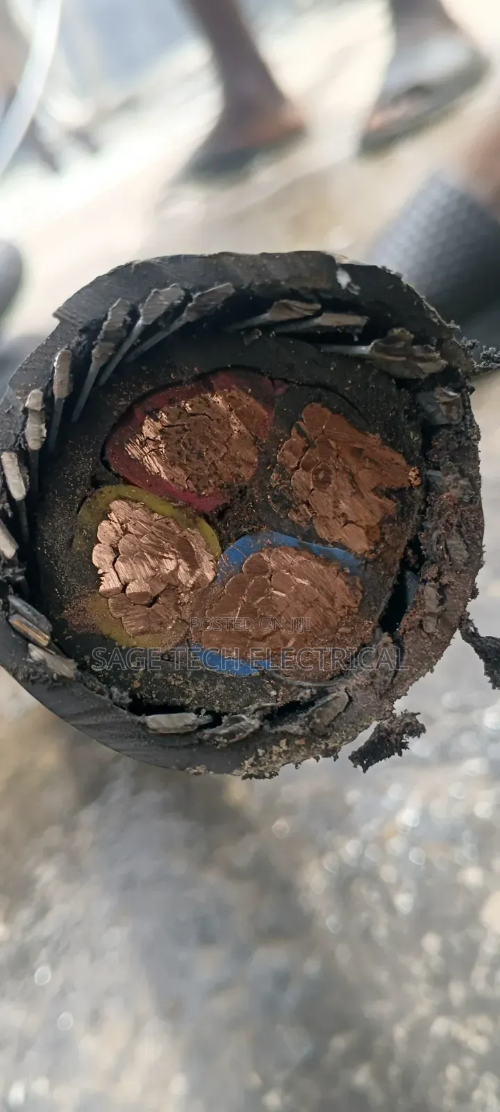 4core 120mm Nigerchin Armoured Cable