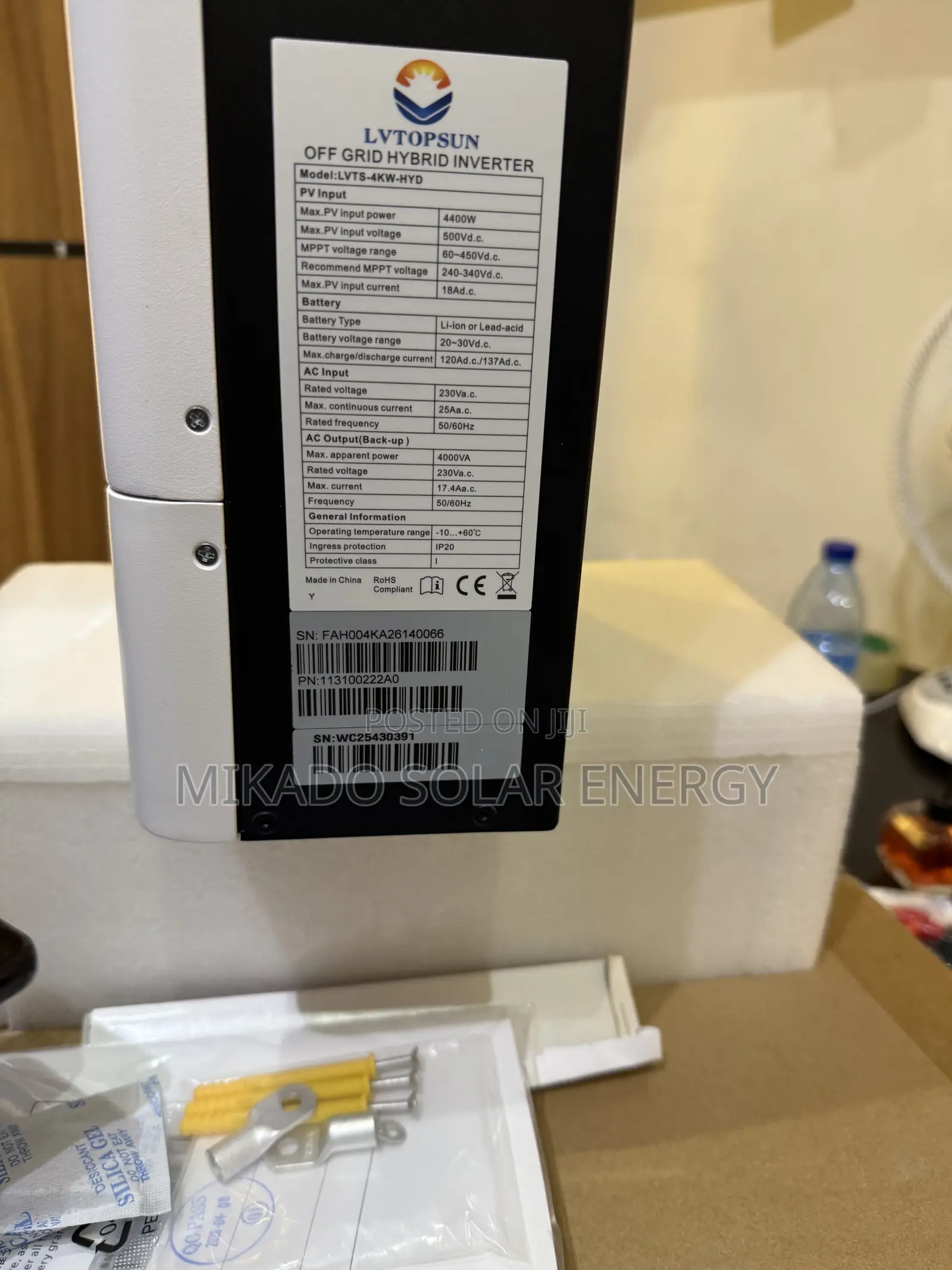 Lvtopsun 4kva 24v Hybrid Solar Inverter – Brand New