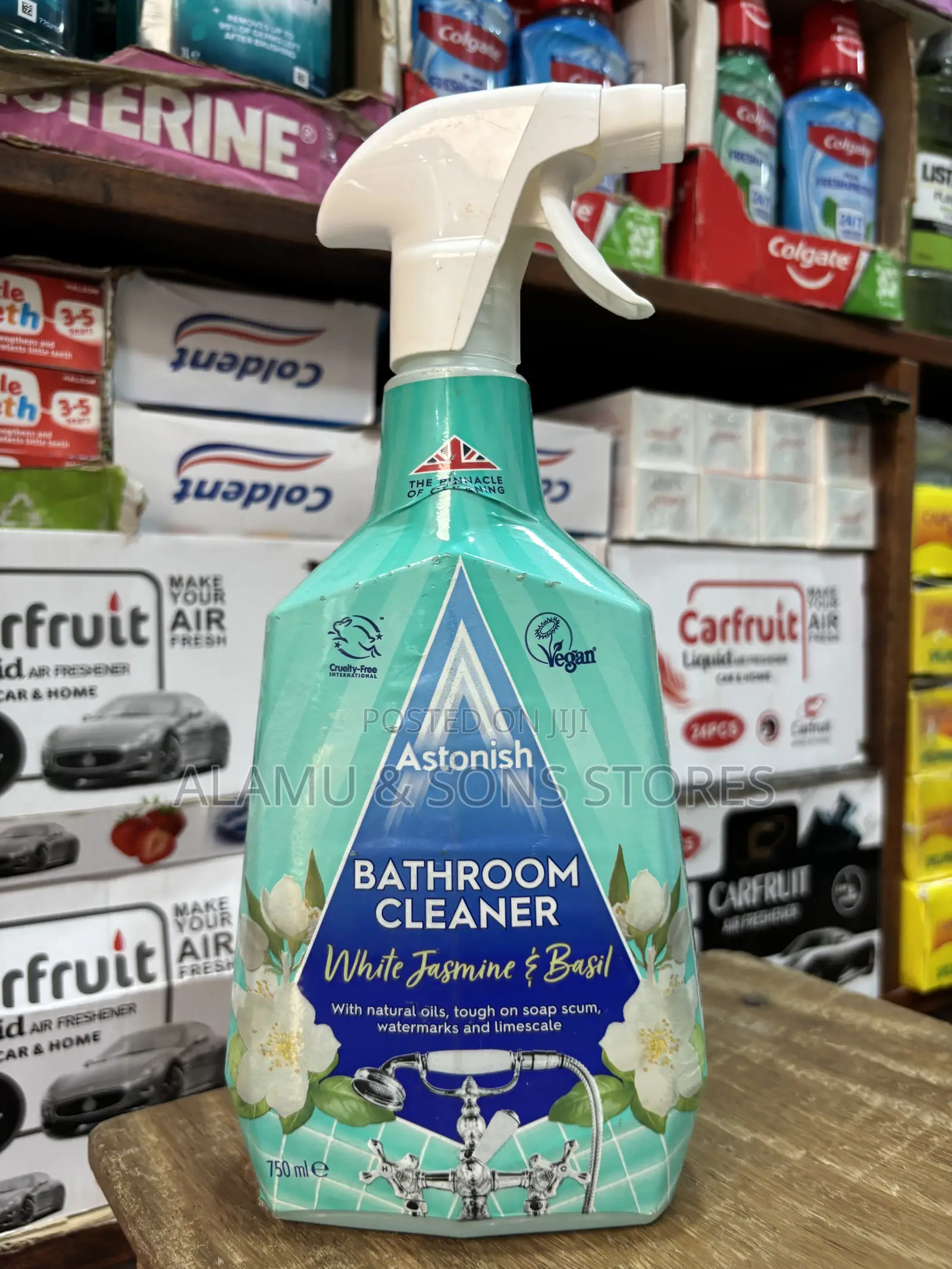 Astonish Bathroom Cleaner White Jasmine Basil (750ml)