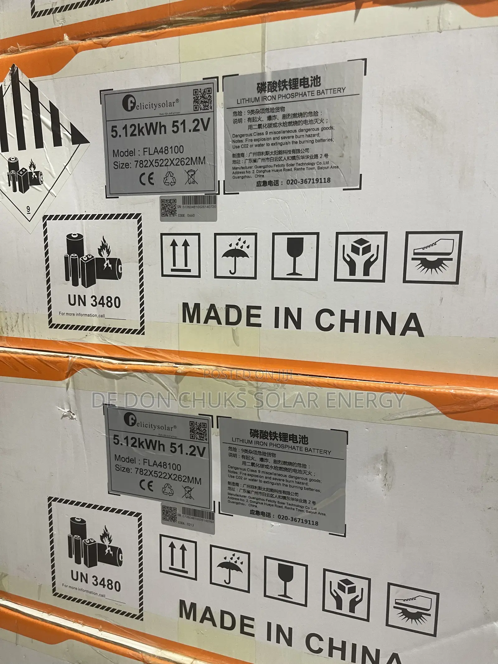 5kwh 51.2v Felicity Lithium Battery