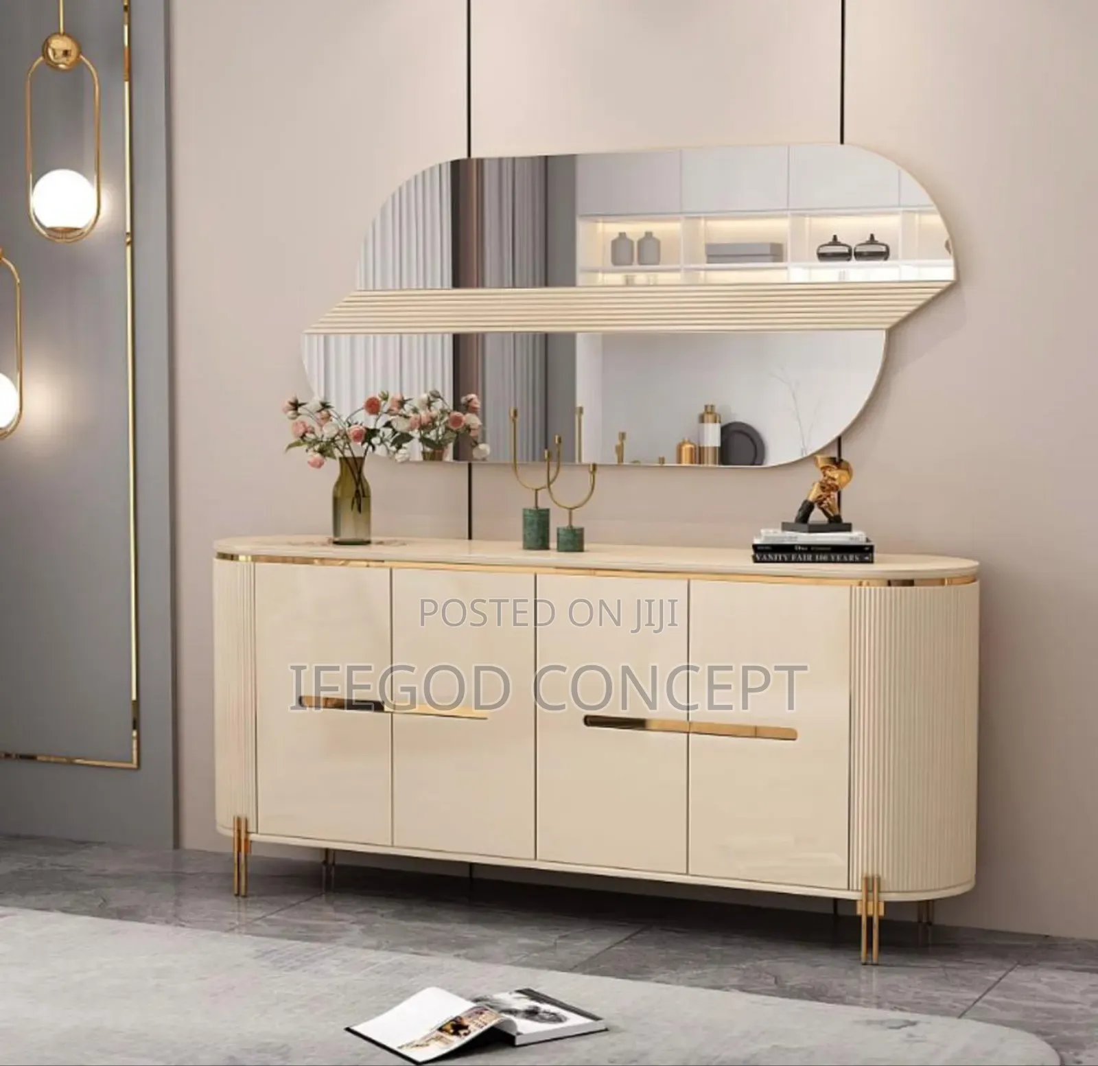 Buffet Console Stand