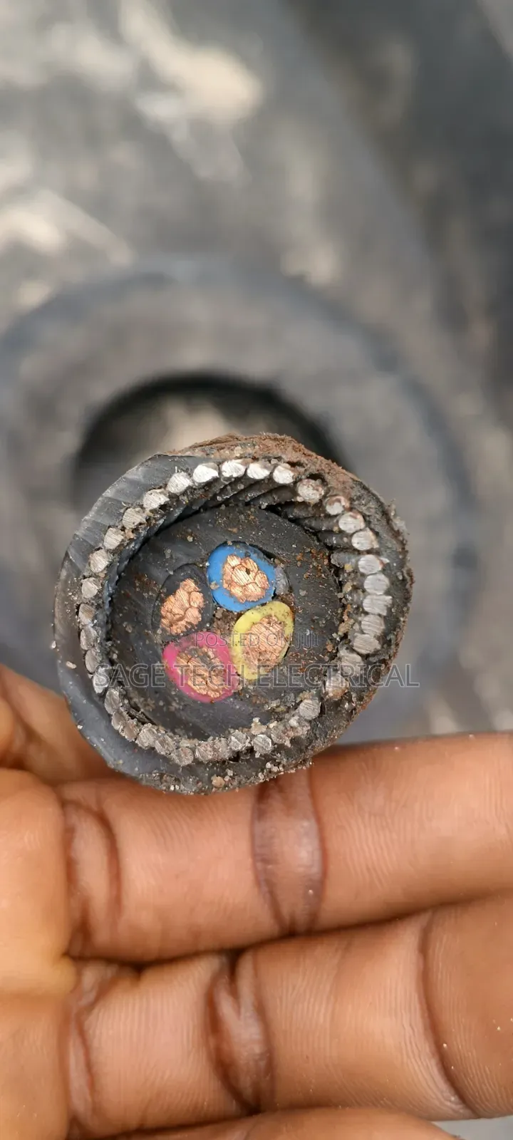 Nigerchin Armoured Cable 4core 10mm