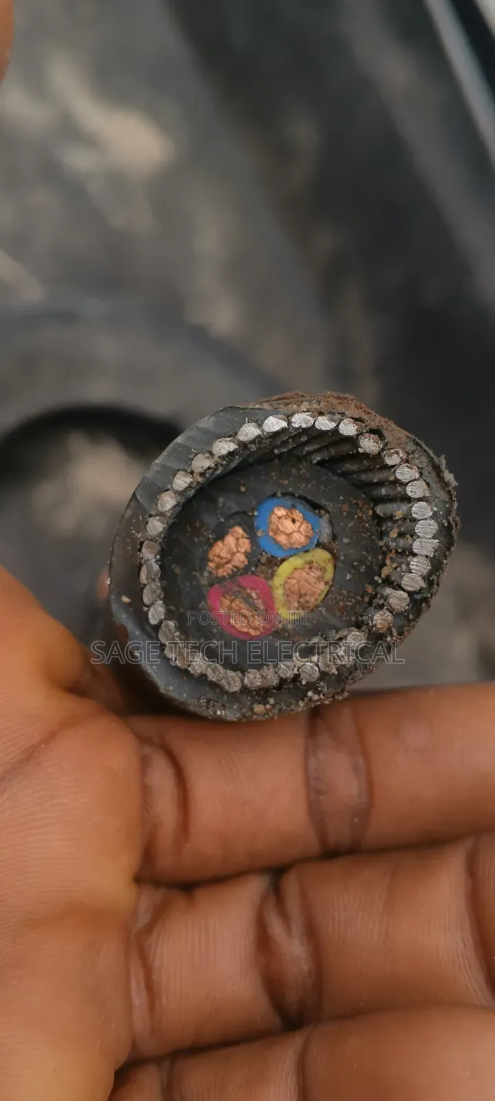 Nigerchin Armoured Cable 4core 10mm