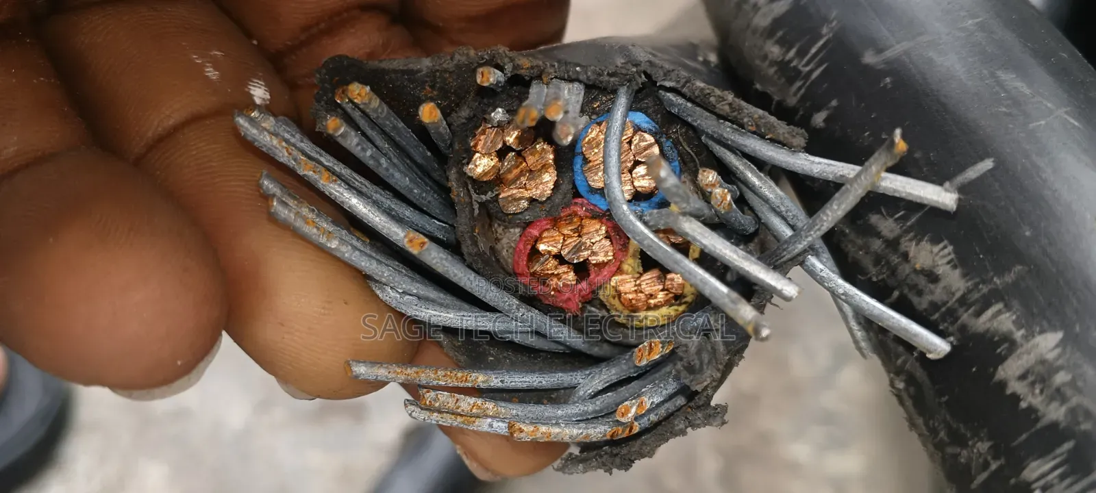 Nigerchin Armoured Cable 4core 25mm