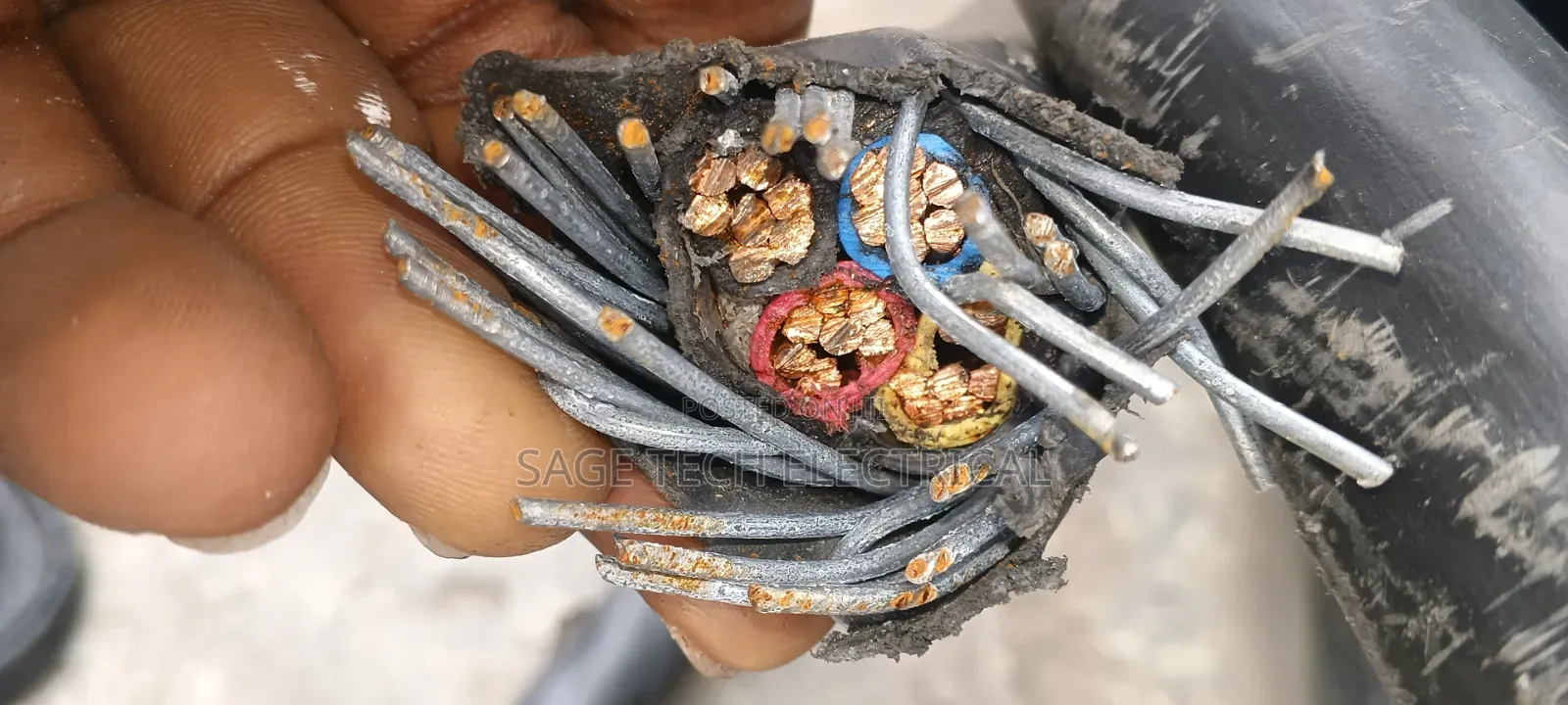 Nigerchin Armoured Cable 4core 25mm