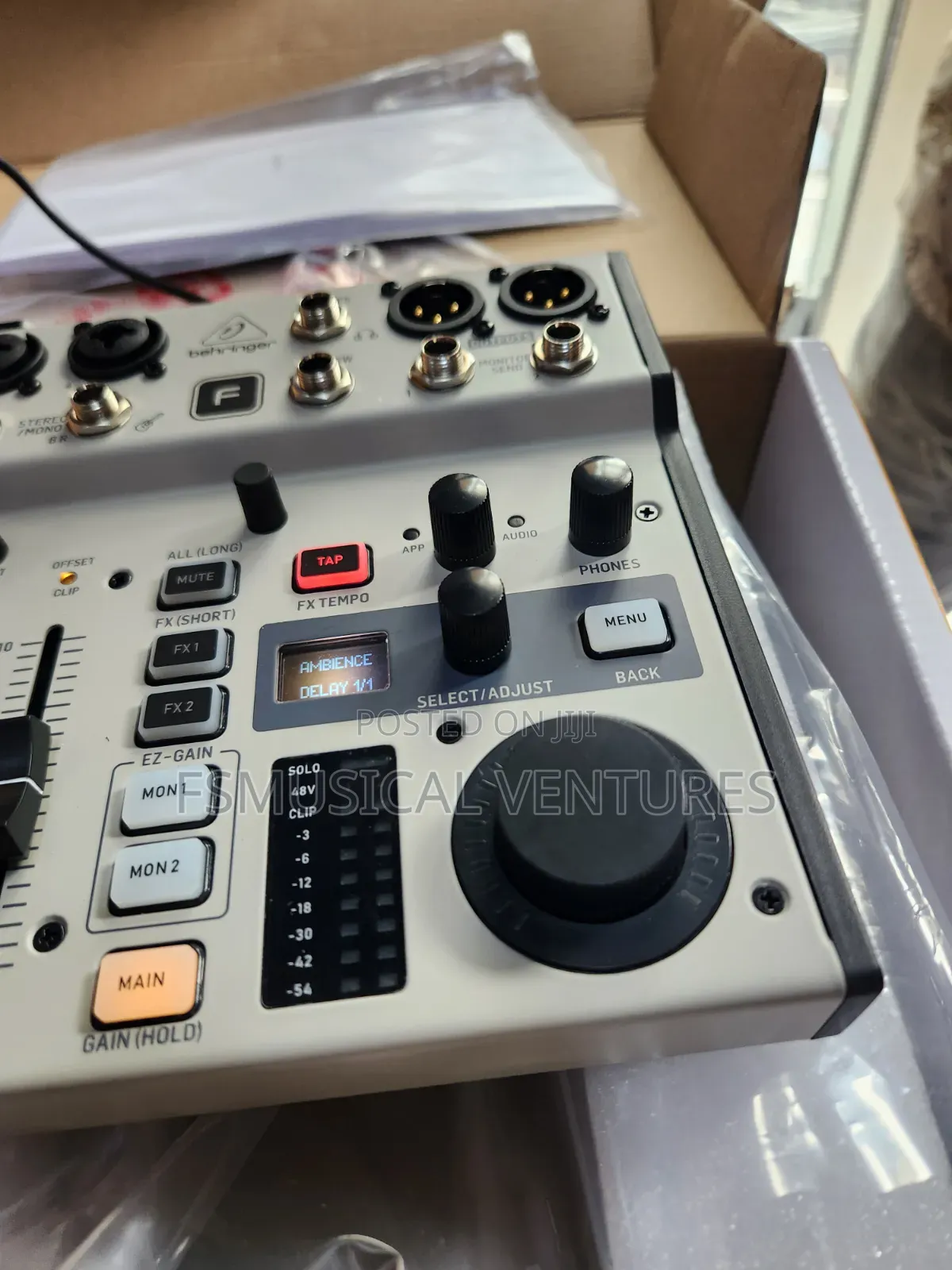 Behringer Flow 8 8-Input Digital Mixer With Bluetooth Audio and App