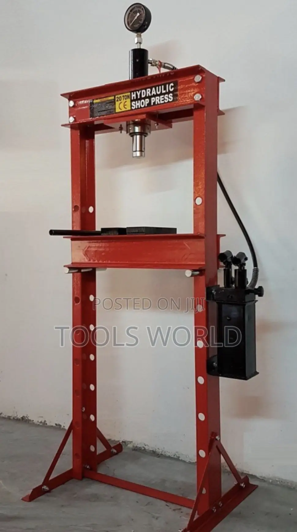 30-Ton Hydraulic Shop Press – Heavy-Duty H-Frame Press