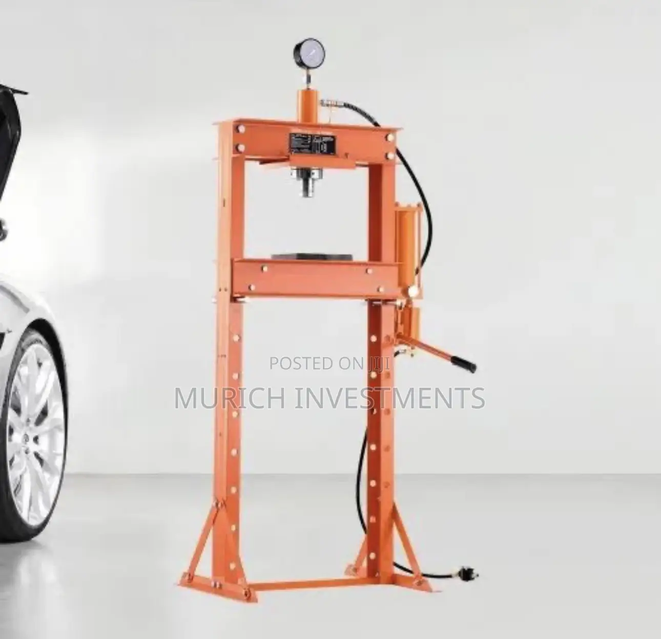 30-Ton Hydraulic Shop Press – Industrial H-Frame Press