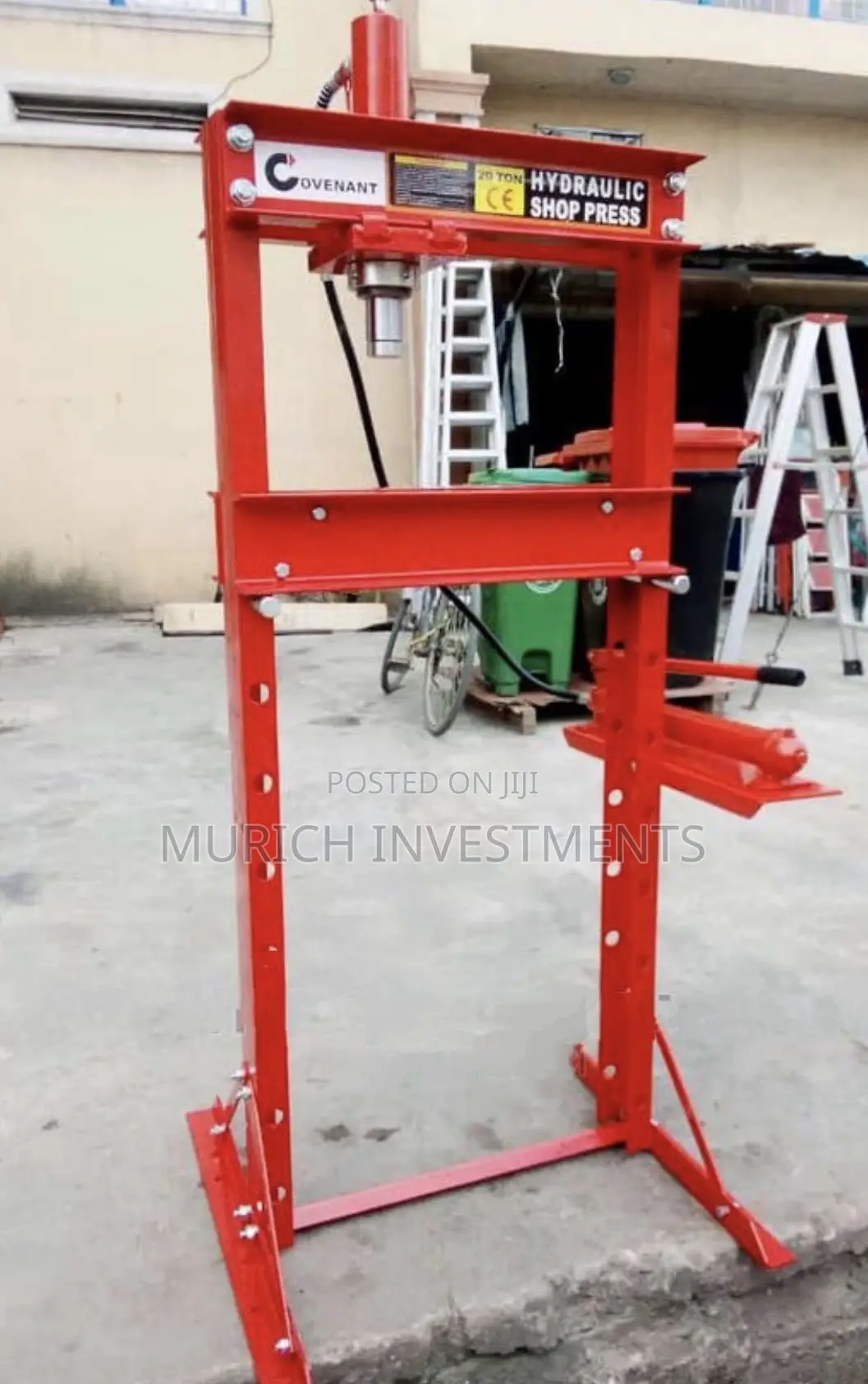 20-Ton Hydraulic Shop Press | H-Frame Hydraulic Press