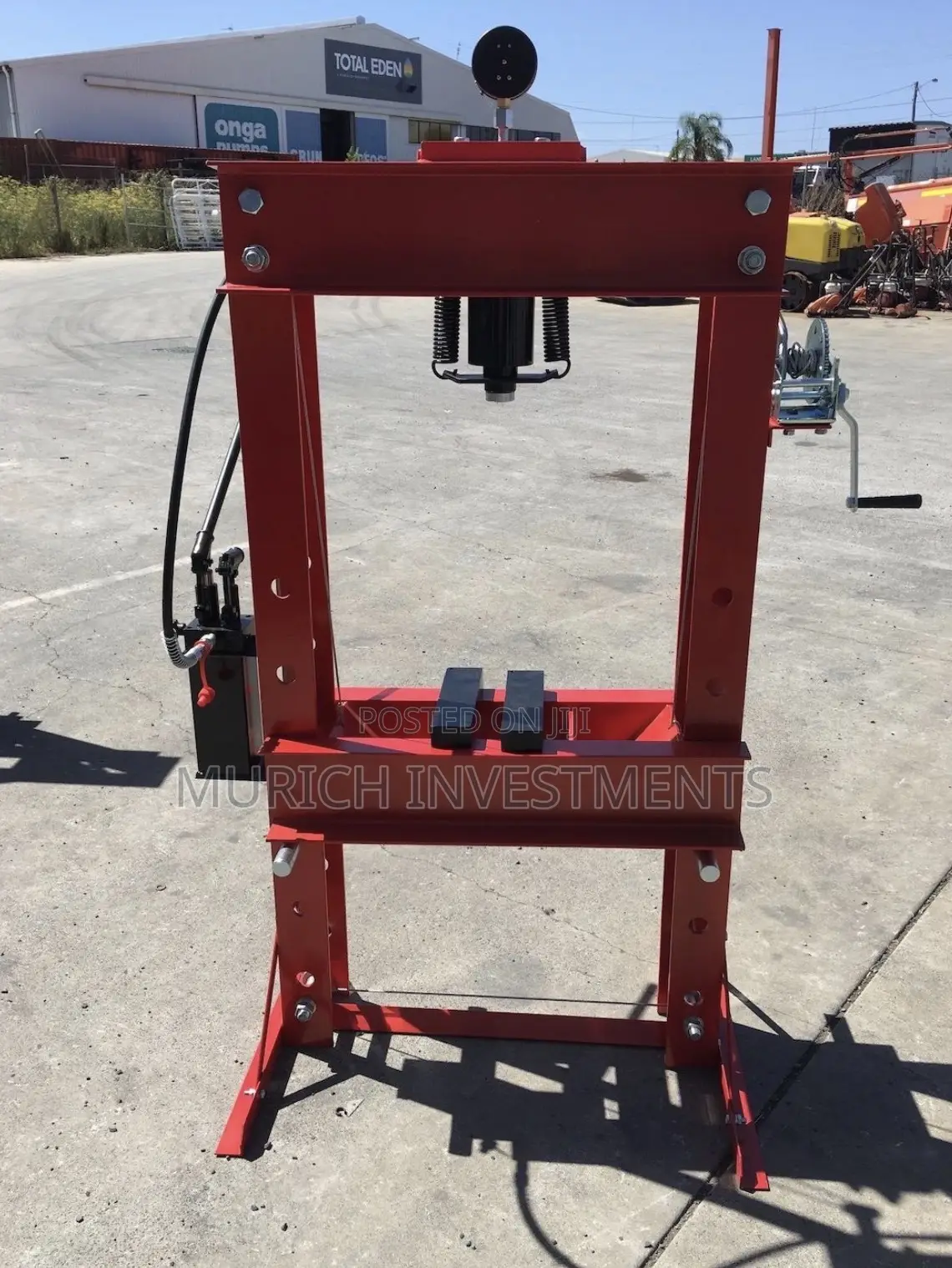 50 Ton Hydraulic Workshop Press – Heavy-Duty Industrial Press