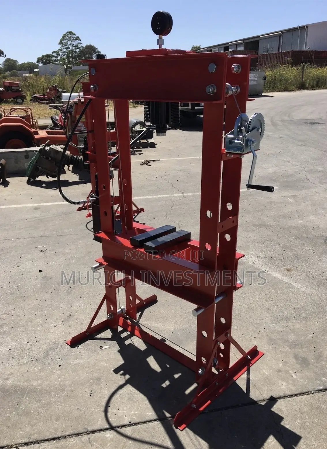 50 Ton Hydraulic Workshop Press – Heavy-Duty Industrial Press