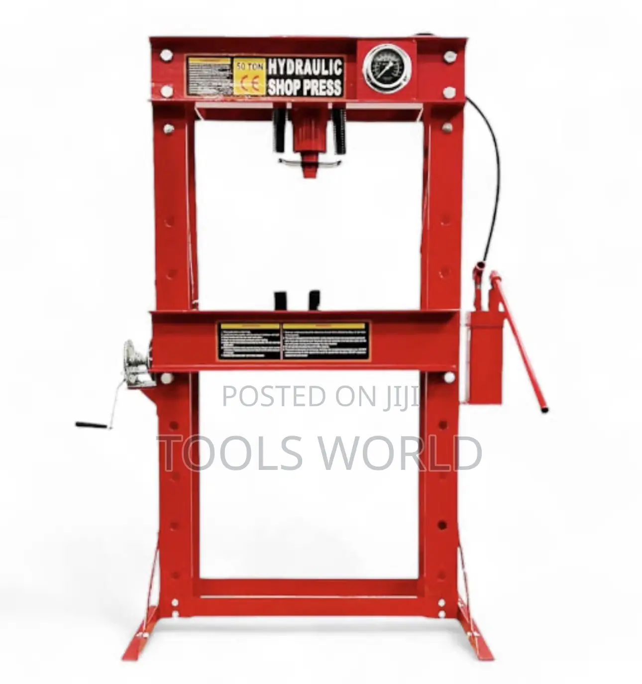 50 Ton Hydraulic Workshop Press – Reliable Power for Heavy-Duty Jobs