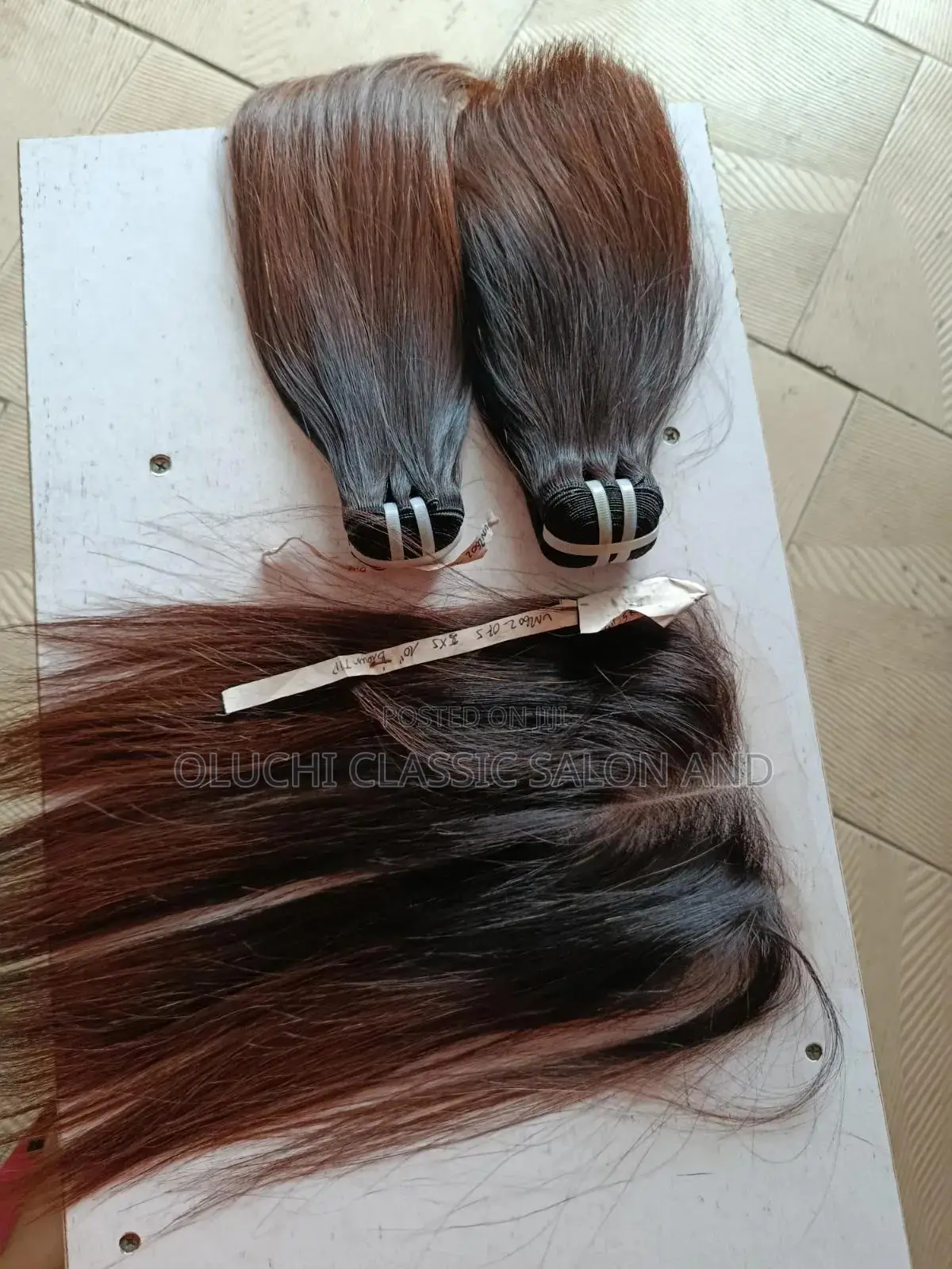 10" Vietnam Bone Straight Brown Tip With 5by5 Closure SDD