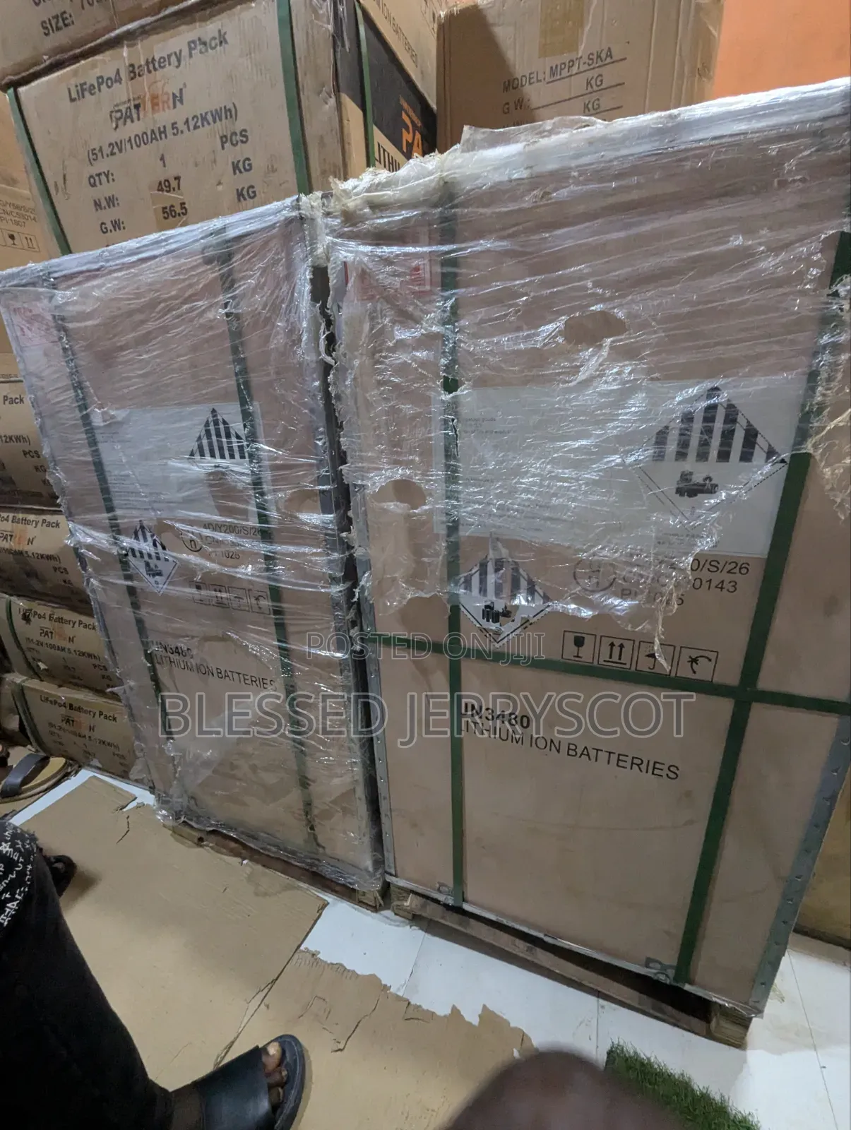 Pattern 15kwh 48v Lithium Ion Solar Inverter Batteries in Stock.