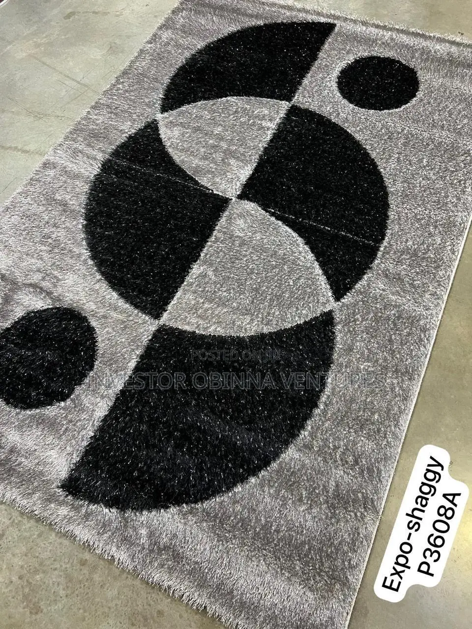 Turkey Shaggy Rug- 4by6ft, 5by7ft, 7by10ft