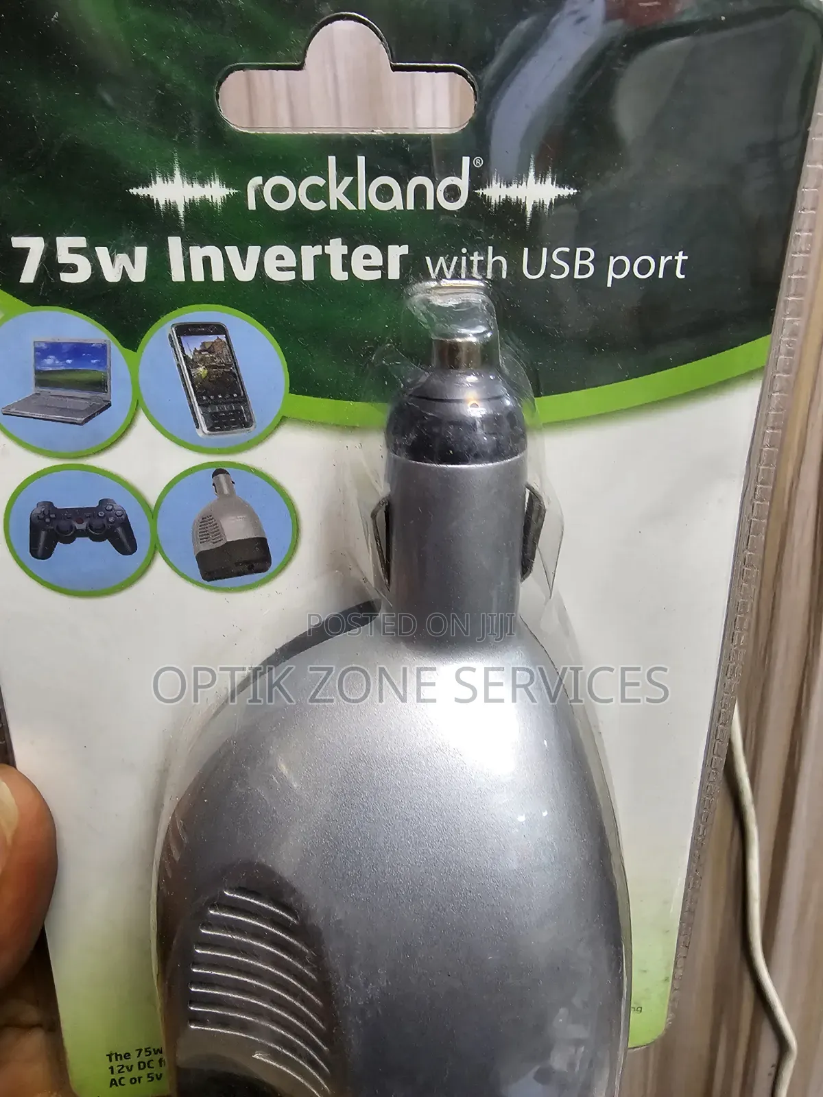 75 Watts Car Inverter for Laptops in the Car