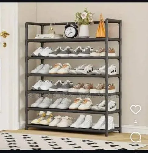 6-Tier Multipurpose Shoe Rack – Strong, Spacious Stylish