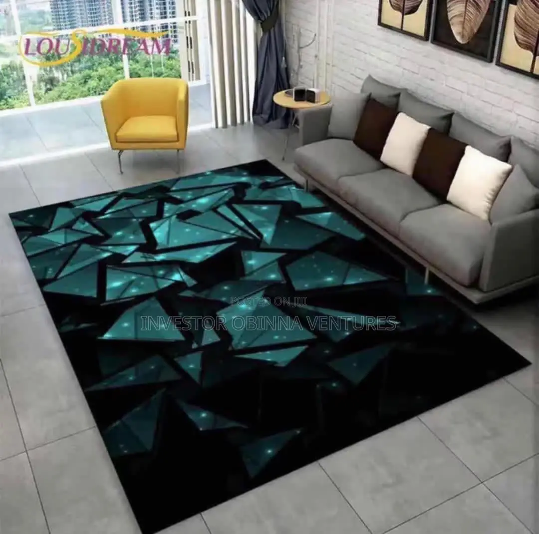 Nordic 3d Luxury Center Rug- 5by7ft