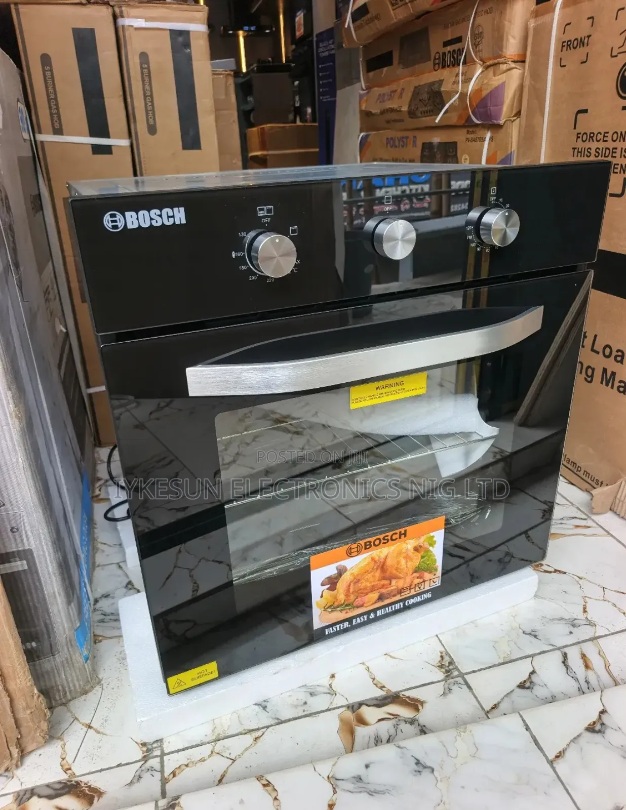 Bosch 75litters Built-in Premium Luxury Gas Electric Oven With Grill