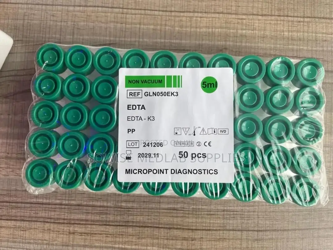Plastic Edta Bottle – Accurate Blood Sample Collection