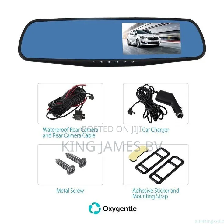 Vehicle Rear View Mirror Data Recorder – Smart Driving Safety DVR
