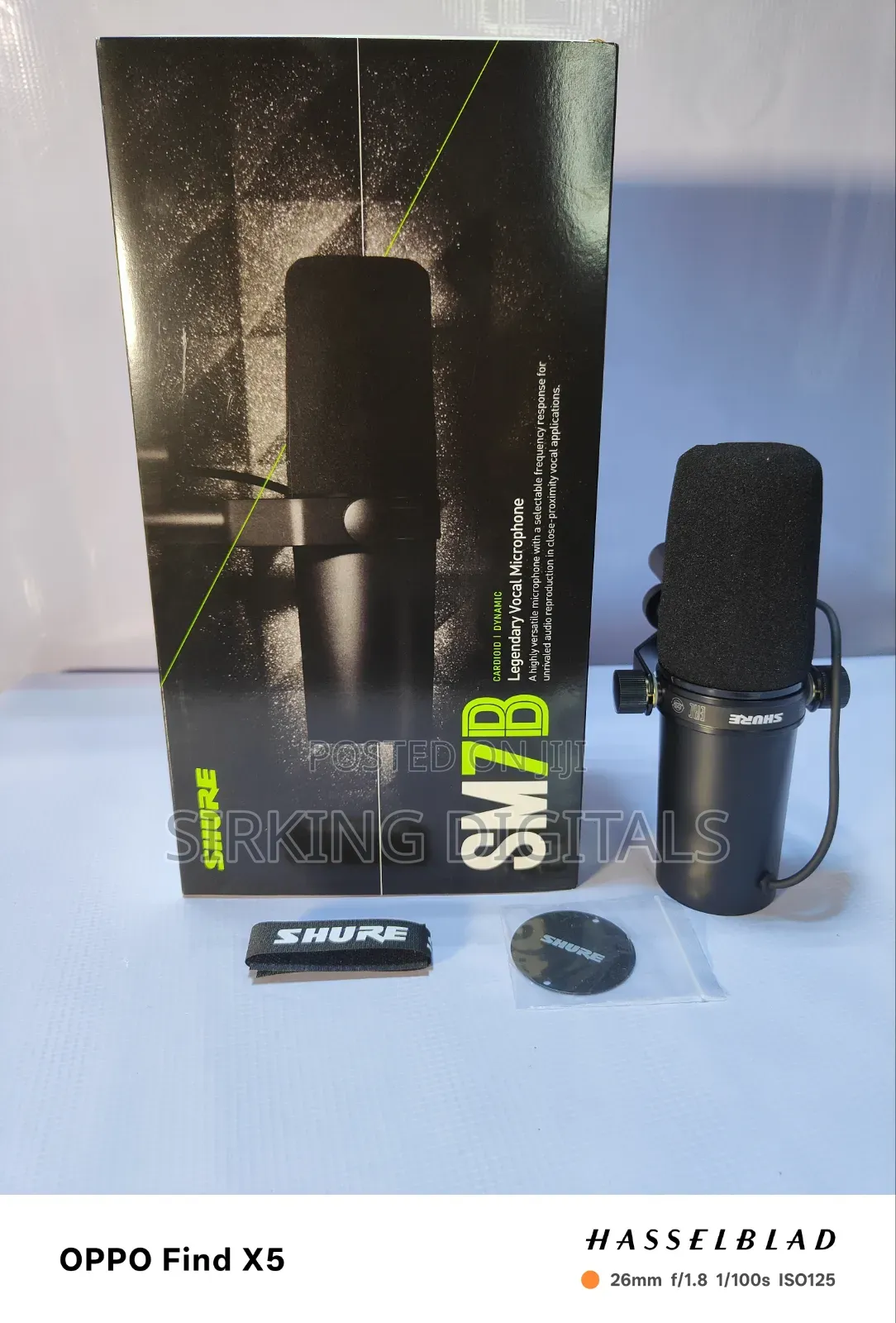 Shure Podcast Studio Sm7b Microphone - Sm7b Dynamic Microphone