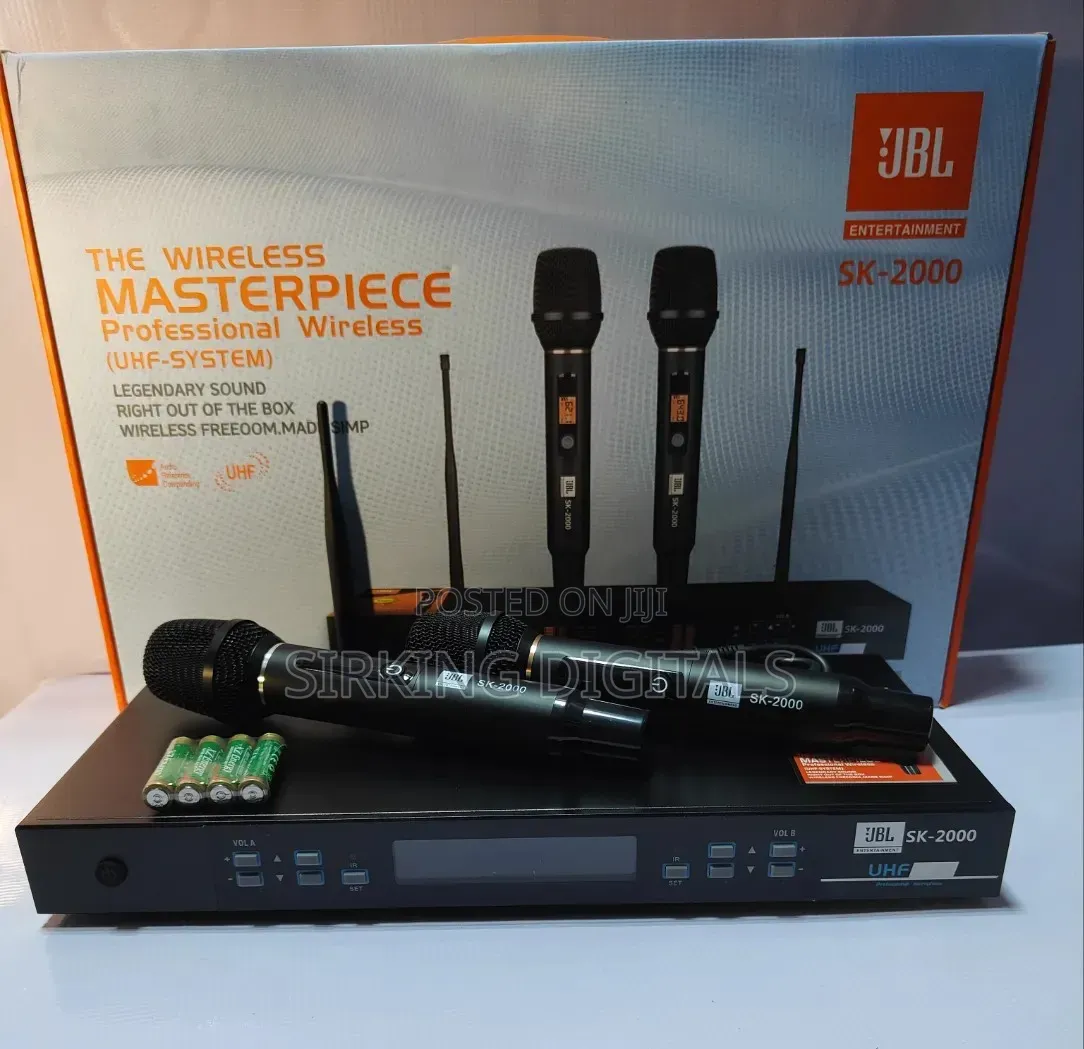 Masterpiece JBL Professional Wireless Microphone Sk-2000