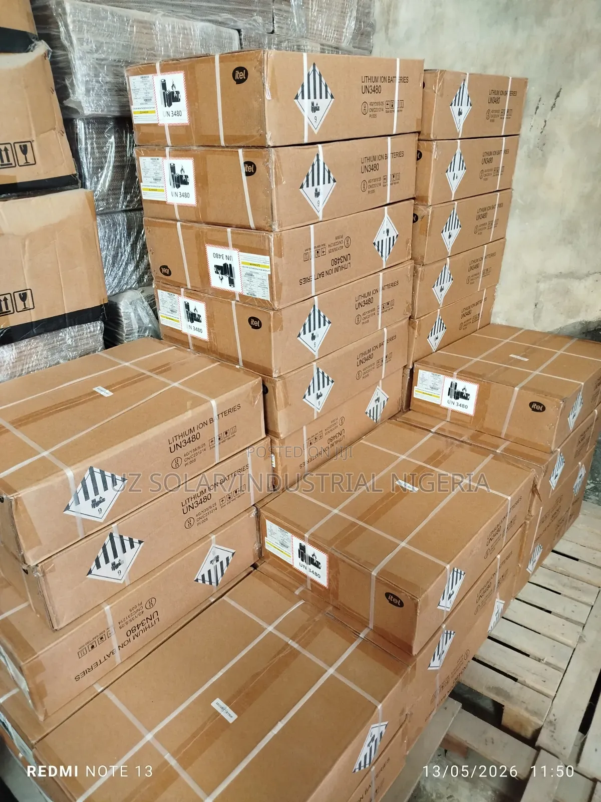2.5kwh 24v Itel Lithium Battery