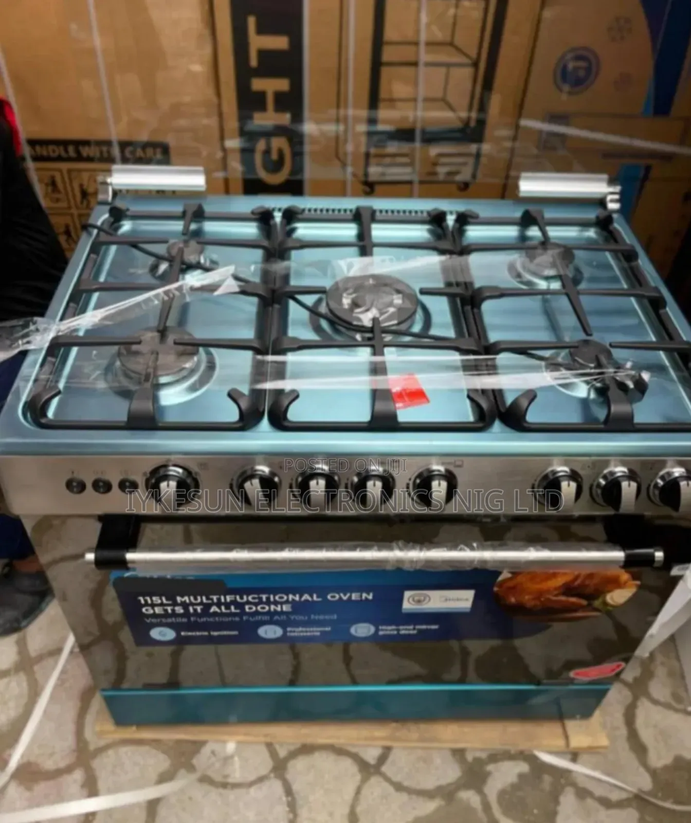 Quality Bosch Premium Luxury Standing 5 Burners Gas Cooker 60x90cm Etc